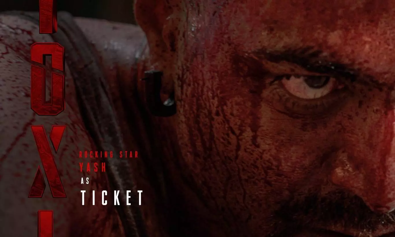 Rocking Star Yash Unveils Ticket Avatar in Toxic