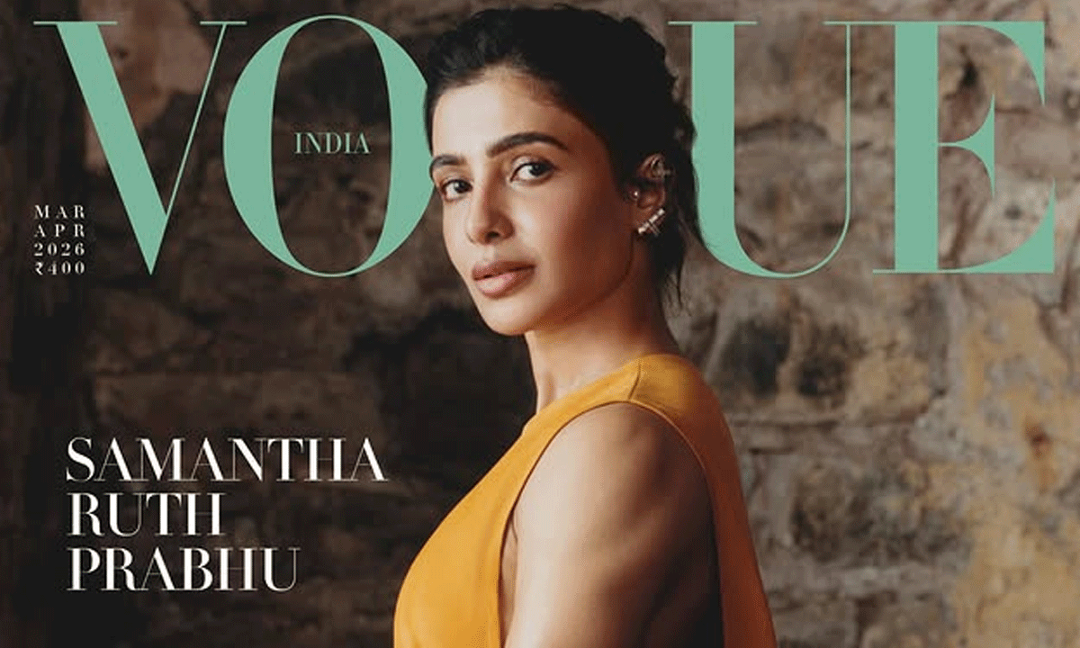 Pic Talk: Samantha’s Orange-fied Magazine Cover!