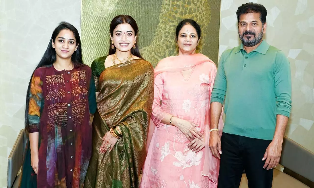 Rashmika Mandanna Invites CM Revanth Reddy to Her Wedding Reception in Hyderabad