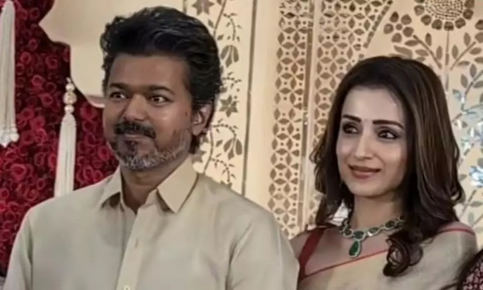 Video Of The Day: Thalapathy Vijay Arrives With Trisha!