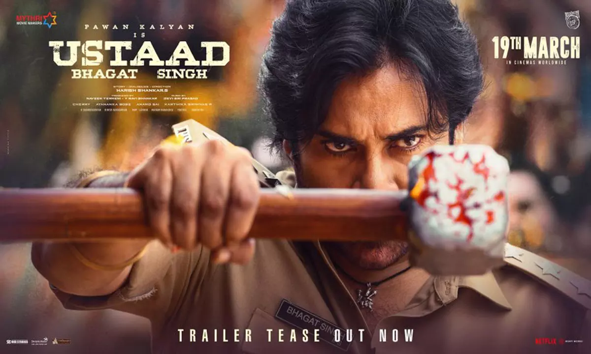 Ustaad Bhagat Singh Glimpse: Pawan Kalyan Brings Back Gabbar Singh Vibes