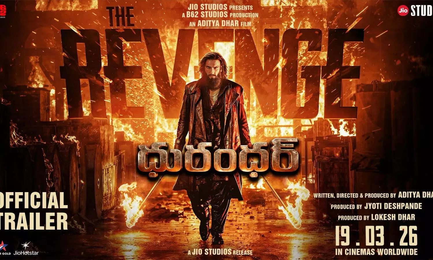 Dhurandhar 2 Telugu Trailer Promises a Powerful Revenge Story