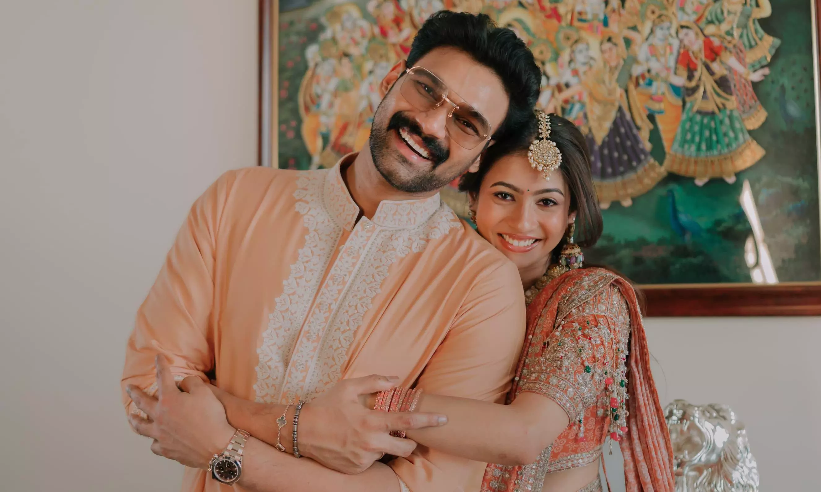 Bellamkonda Sai Srinivas Introduces His Future Wife Kavya Reddy, Says It Is Not an Engagement
