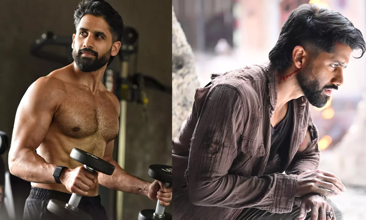 Naga Chaitanya’s Intense Vrushakarma Avatar Breaks the Internet, BTS Photos Go Viral