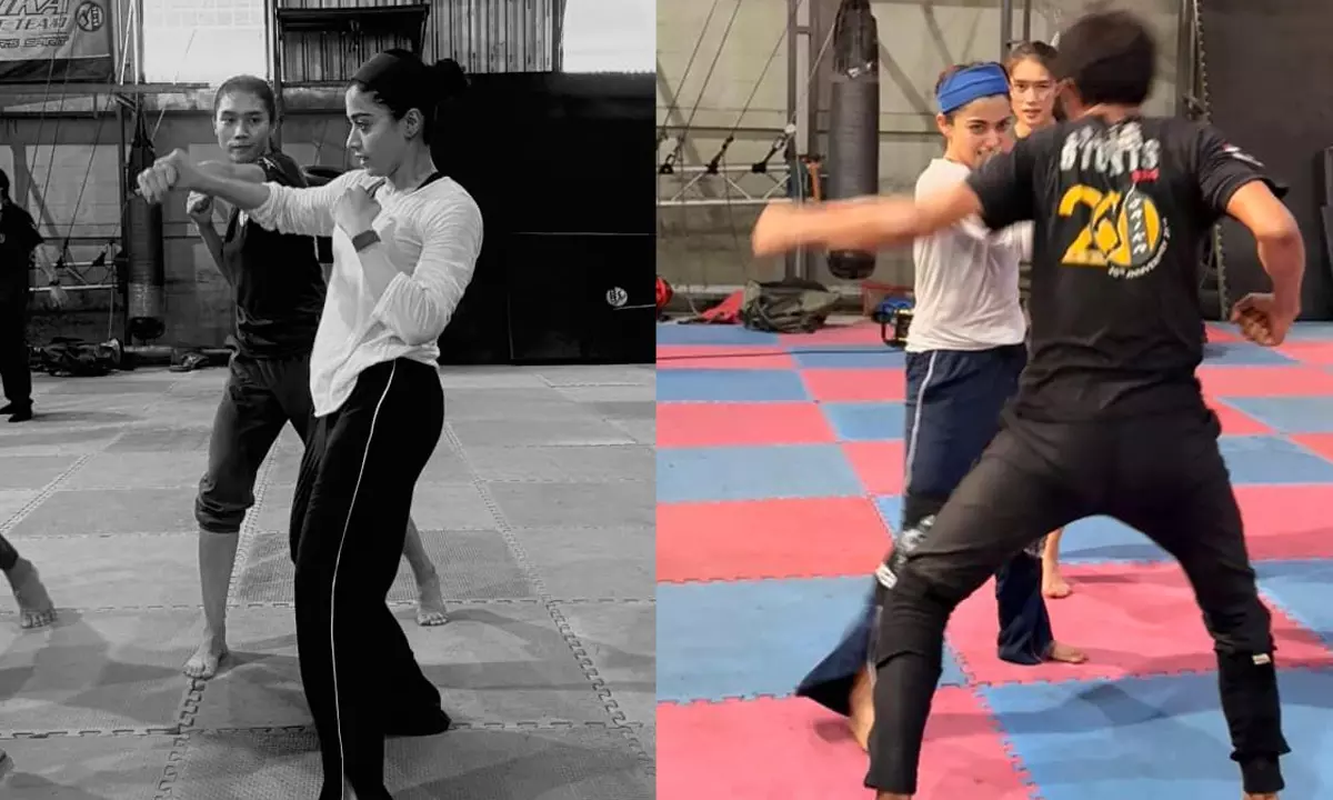 Rashmika transforms into a weapon as Mysaa