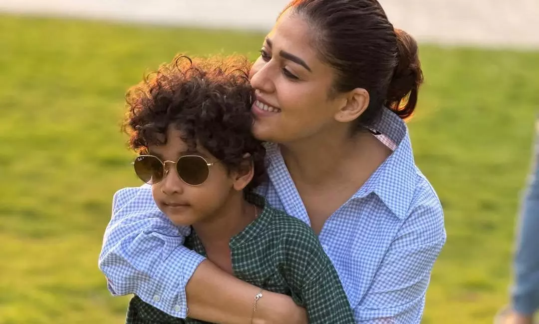 Nayanthara Shares Pure Happiness with Her Kids