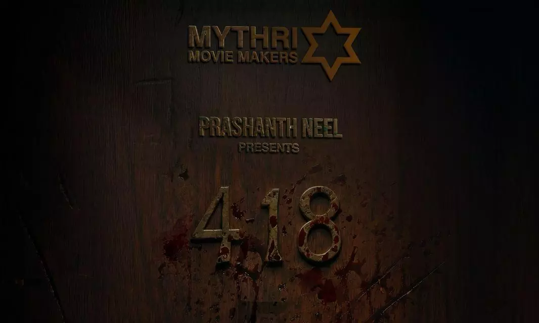 Mythri and Prashanth Neel horror gets interesting title, 418