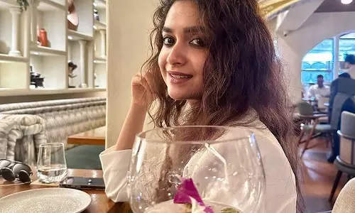 Keerthy Suresh Enjoying Her Weekend Vibes