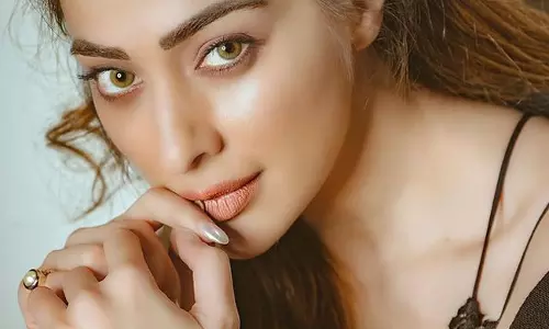 Charming Clicks Of Raai Laxmi In Black