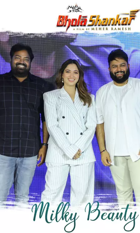 Bholaa Shankar Milky Beauty Song Launch Event