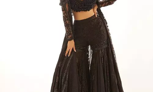 Diana Penty Slays in Black Attire