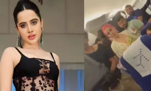 న‌టికి విమానంలో వేధింపులు.. మైకంలో త‌ప్పుడు కూత‌లు..!