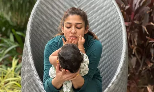 కొడుకు ఉయిర్‌తో న‌య‌న్ సండే డైరీస్ జాలీగా