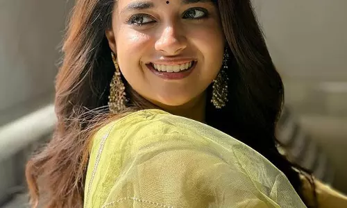 Pretty Looks Of Keerthy Suresh In Traditional Outfit