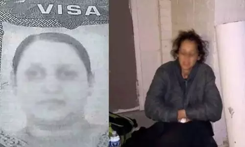 అమెరికా వీధుల్లో నిస్సహాయ స్థితిలో తెలుగు అమ్మాయి...