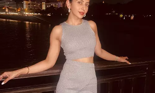Adorable Looks Of Rakul In Dubai