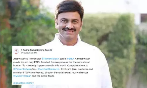 పవన్ బ్రోకు రివ్యూ ఇచ్చిన వైసీపీ ఎంపీ! పవన్ బ్రోకు రివ్యూ ఇచ్చిన వైసీపీ ఎంపీ!