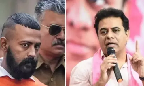 కేటీఆర్ భేషరతుగా సారీ చెప్పాలంటూ సుకేశ్ లీగల్ నోటీసులు