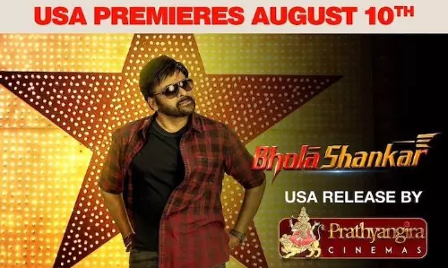 భోలా శంకర్ (USA ) థియేటర్స్ లిస్ట్