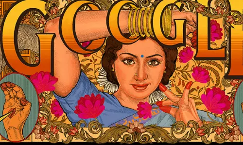 శ్రీ‌దేవి 60వ పుట్టినరోజున‌ గూగుల్ అరుదైన‌ స‌త్కారం