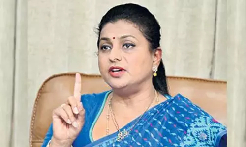రుషికొండపై ఆ ట్వీట్ రచ్చ..రోజా స్పందన