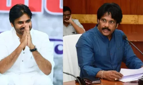 పవన్ని పట్టుకుని...వైసీపీ ఎంపీ ..!