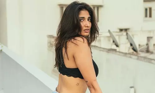 Charming Clicks Of Vadlamani Priya In Black