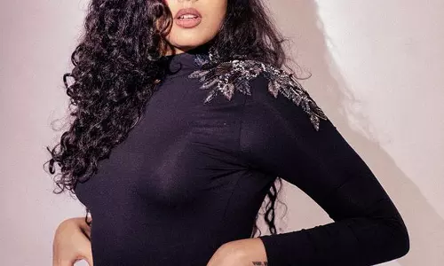 Vivacious Poses From Faria Abdullah In Black