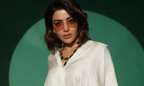 మోడ్రన్ మహారాణిలా సమంత స్టన్నింగ్ లుక్