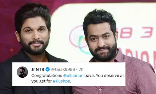 అభినంద‌న‌లు బావా.. బ‌న్నీకి ఎన్టీఆర్ విషెస్