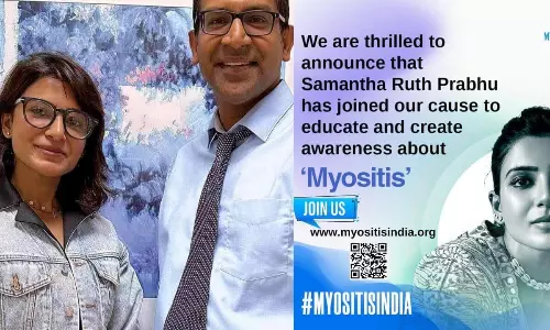 మ‌యోసైటిస్ ఇండియా అంబాసిడ‌ర్‌గా సమంత‌