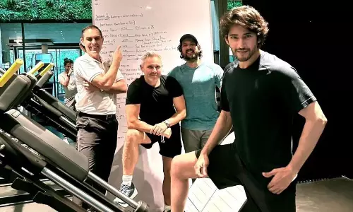 జిమ్ లో బీస్ట్ రెసిపీ.. సూపర్ స్టార్ సూపర్ కమిట్మెంట్..!