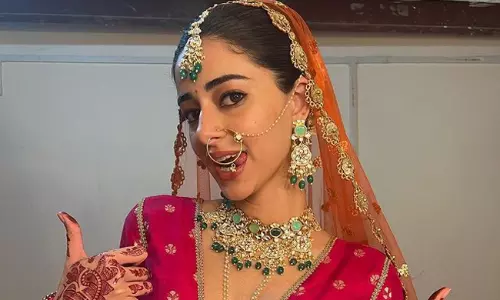 ట్రెడిషనల్ గానే హీటేక్కిస్తున్న అనన్యా