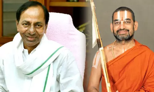 కేసీఆర్‌పై చిన్న జీయ‌ర్ ప్ర‌శంస‌ల వ‌ర్షం.. ర‌గ‌డ‌కు తెర‌ప‌డిన‌ట్టేనా?