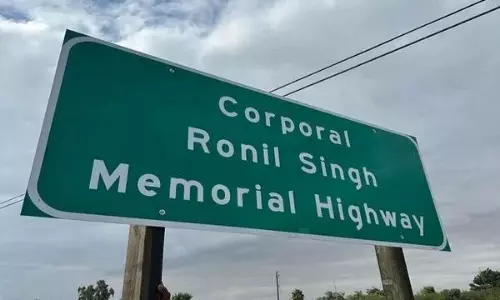 సెల్యూట్... అమెరికాలోని భారత సంతతి పోలీస్‌ కు అరుదైన గౌరవం!