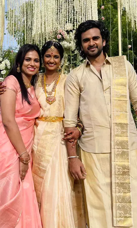 Beautiful Wedding Clicks Of Ashok & Keerthi!