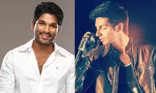 థ్యాంక్స్ వద్దు గ్రేట్‌ సాంగ్స్ కావాలి.. బన్నీ ట్వీట్‌ వైరల్‌