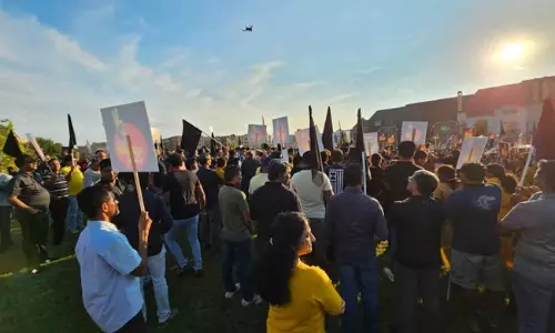 ఆంధ్రా టు అమెరికా... బాబు అరెస్ట్ పై పోటాపోటీ నిరసనలు!