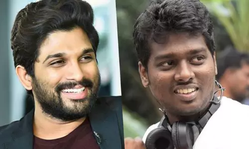 బన్నీతో సినిమా.. ఫైనల్ గా ఓపెన్ అయిన అట్లీ