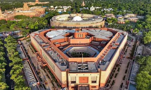 కొత్త పార్లమెంటు భవనంలో 6 ద్వారాలు ప్రత్యేకతే వేరు!