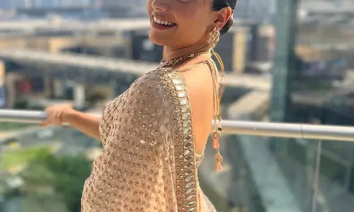 Rashmika Mandanna Stunning Saree