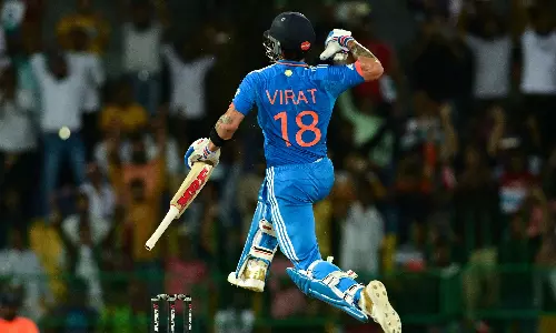 World Cup: Virat Kohli Goes Past His Cricketing Idol!
