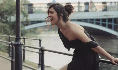 Photo Story: Gleeful Payal In Designer Black Outfit!