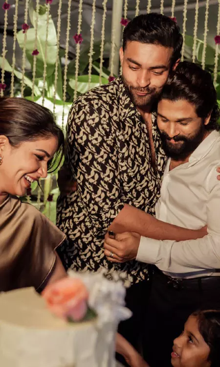 Varun Tej shares photos of his wonderful evening