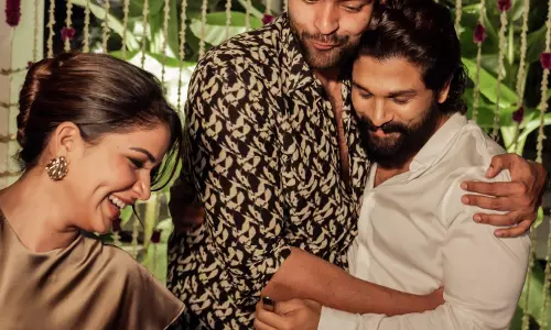 Varun Tej shares photos of his wonderful evening