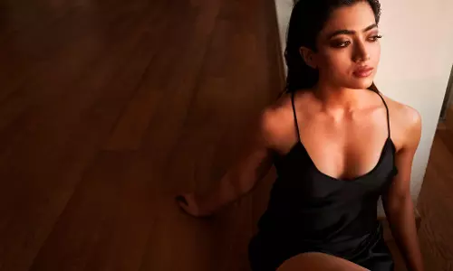 A hot picture of Rashmika shared, without her knowledge