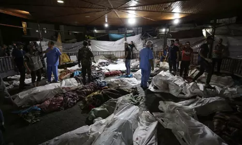 ఎవరు అడిగినా అదే చెబుతున్న ఇజ్రాయేల్... ఒక్క పేలుడు 500 మంది మృతి!