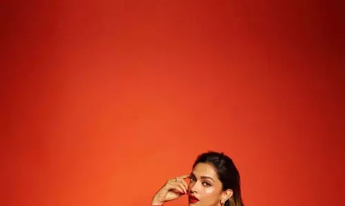 Deepika Padukone Slaying in Red: A Fashion Flawless Look