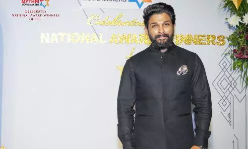 Mythri Movie Makers threw a party to celebrate Pushpa