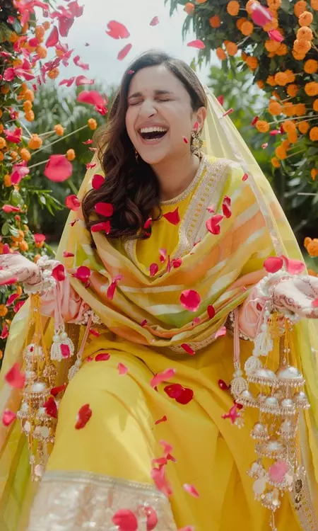 Parineeti Chopra Radiates Joy in Choora Ceremony Photos